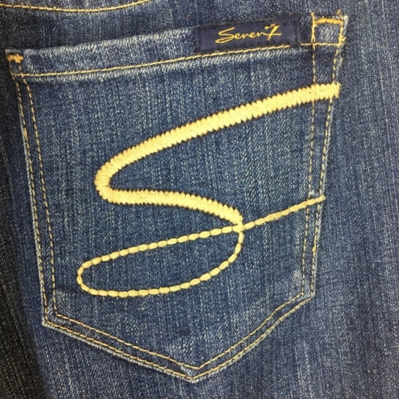 Seven7 Flare Women's Jeans Size 10 - Picture 3 of 6